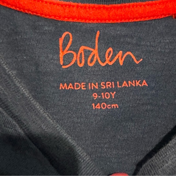 Mini Boden navy blue T-shirt - Picture 2 of 4
